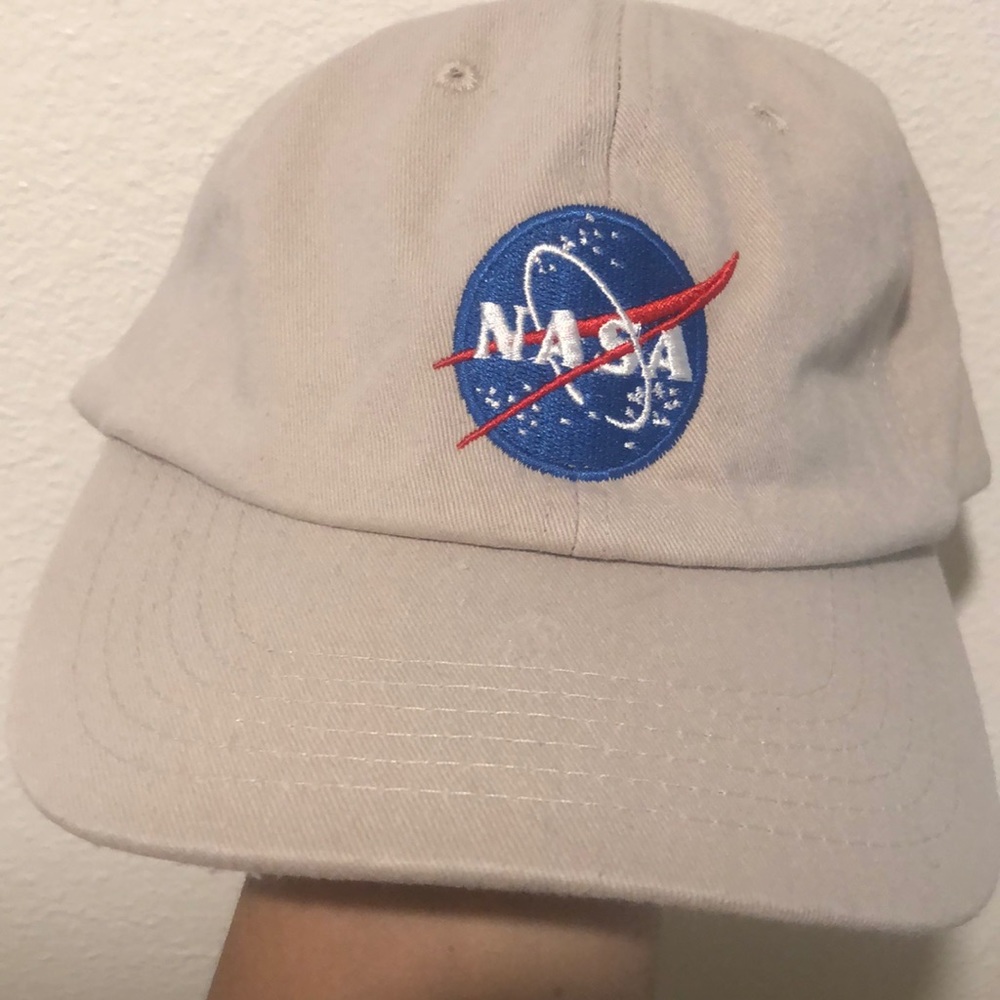 Nasa strap back hat